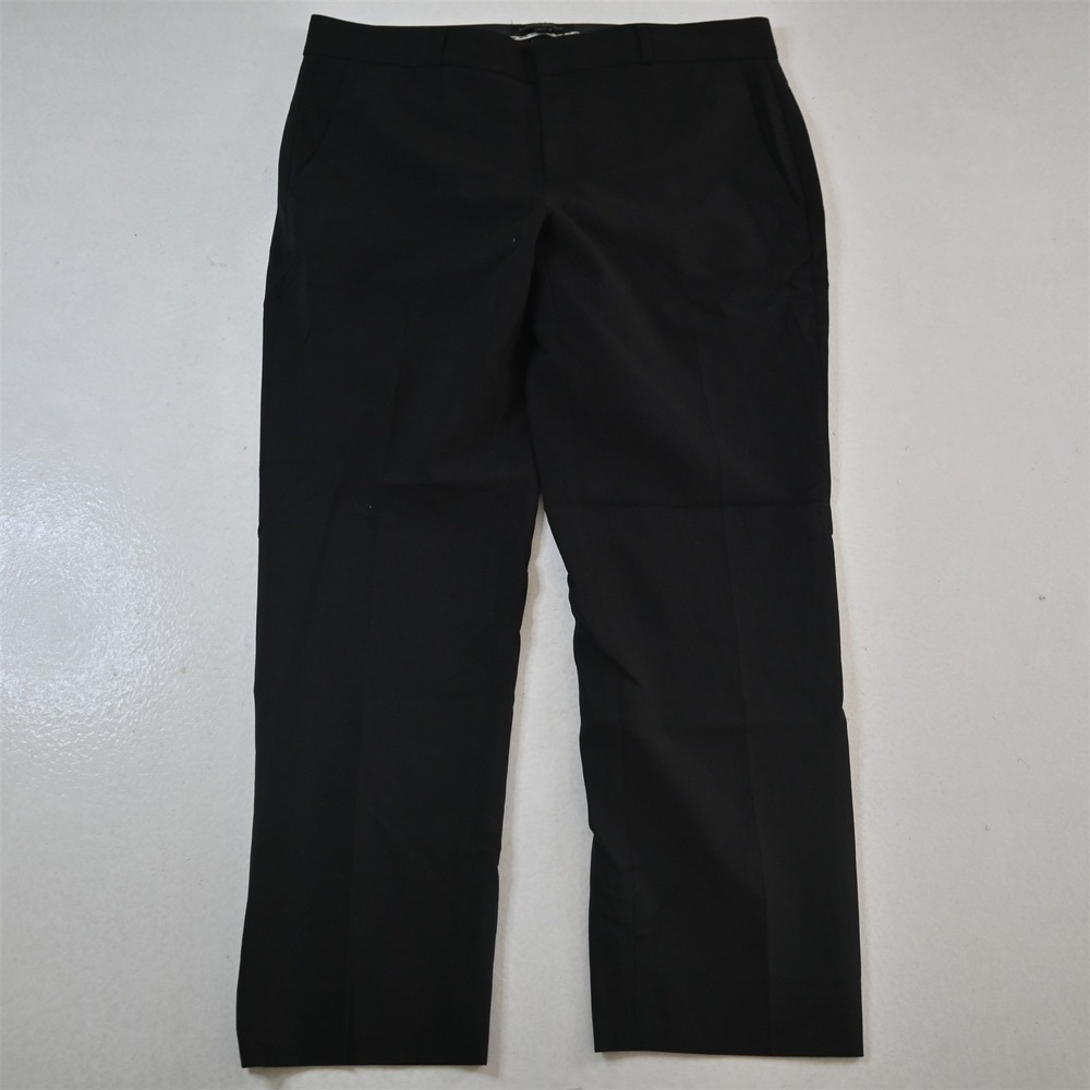 Banana‎ Republic 4 Short Black Wool Avery Tapered Slim Dress Womens Pants